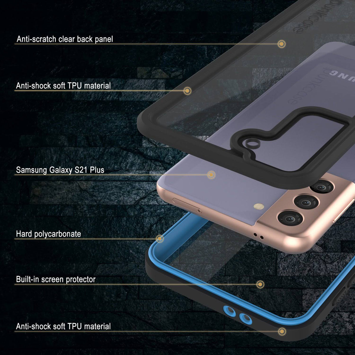 Light Blue Slim Case E3998