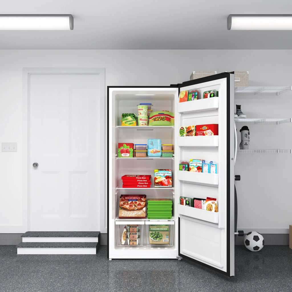 21 cu. ft. Silver Convertible Refrigerator Freezer G76670