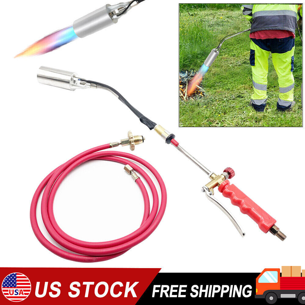 Portable Propane Torch Weed Burner with Hose F633634