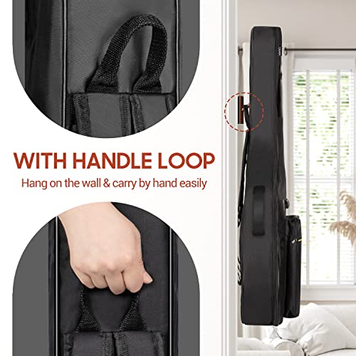 Black Padded Electric Guitar Bag C4355