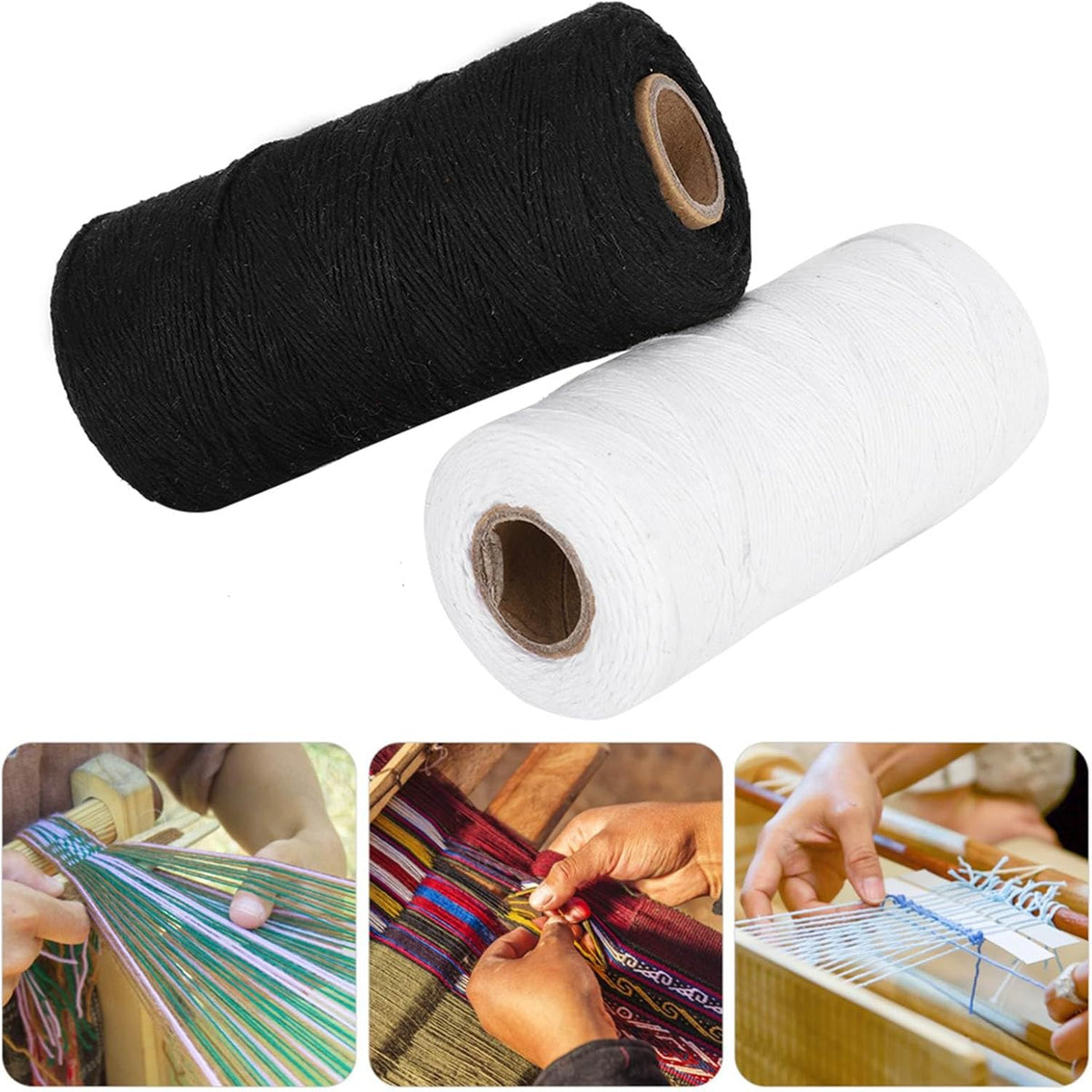250M 1mm 8/4 Warp Cotton Thread U1928