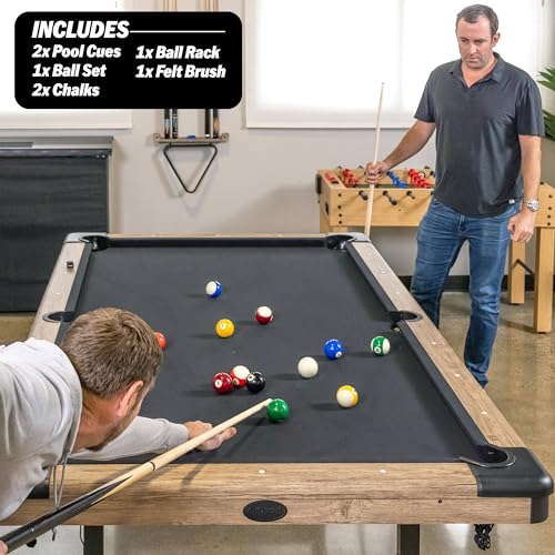 7 or 8 ft Portable Folding Pool Table F2566