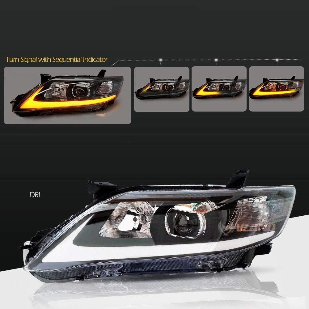 LED DRL Headlight with Dynamic Turn Light P3063