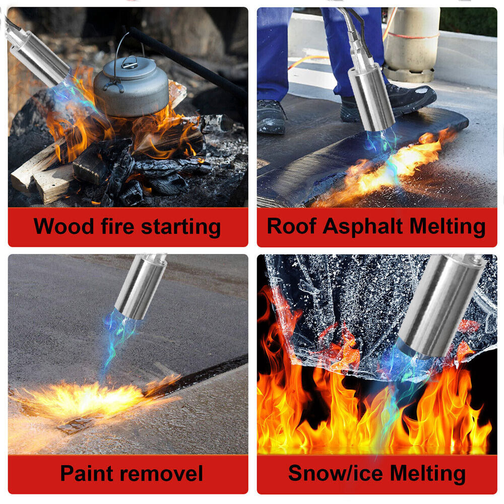 Portable Propane Torch Weed Burner with Hose F633634