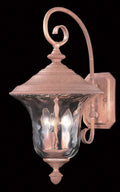 3-Light Raw Copper Exterior Wall Mount W541413