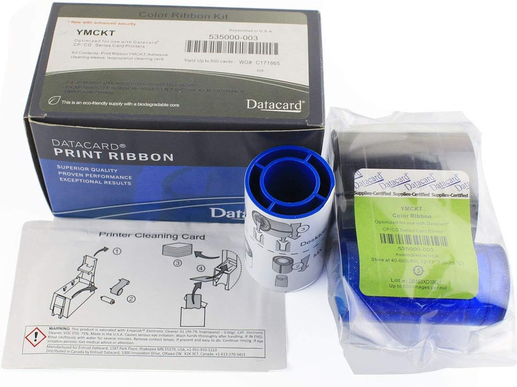 Color Ribbon for Printer YMCKT 500 Prints G261799