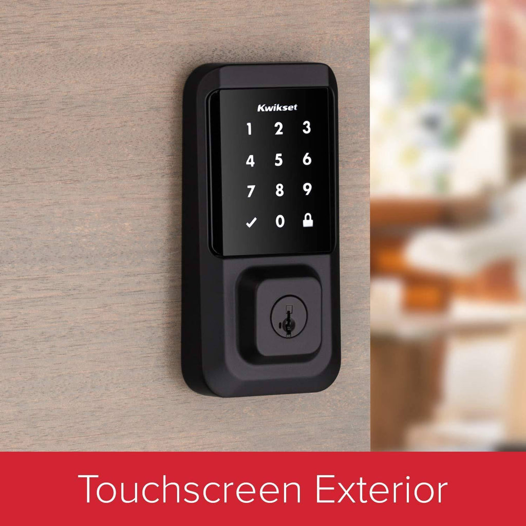 Iron Black Touchscreen Wi-Fi Smart Lock H81406