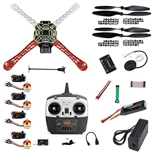 2.4G 8CH F450 Frame RC Quadcopter Drone Kit S524463