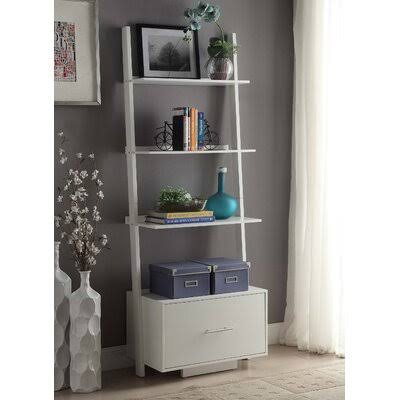 White Ladder Bookcase S787
