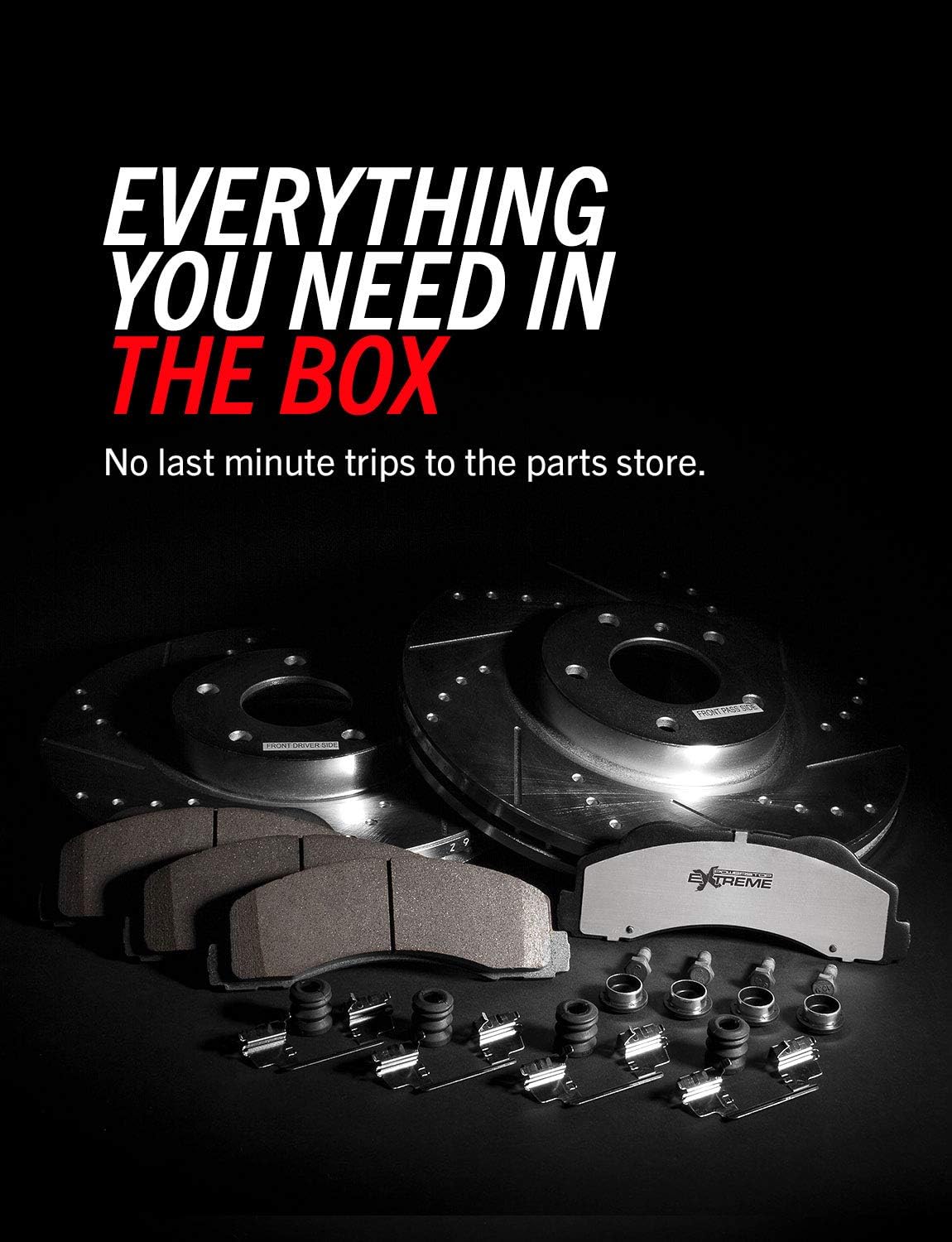 Front Z36 Truck & Tow Carbon Fiber Ceramic Brake Kit I370543