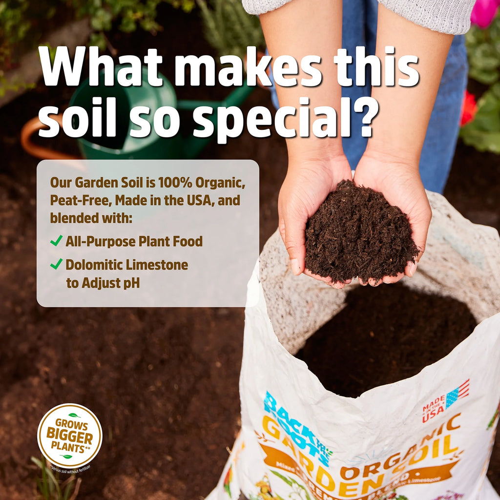 60 1 cu. ft. Bags Organic Garden Soil G50480