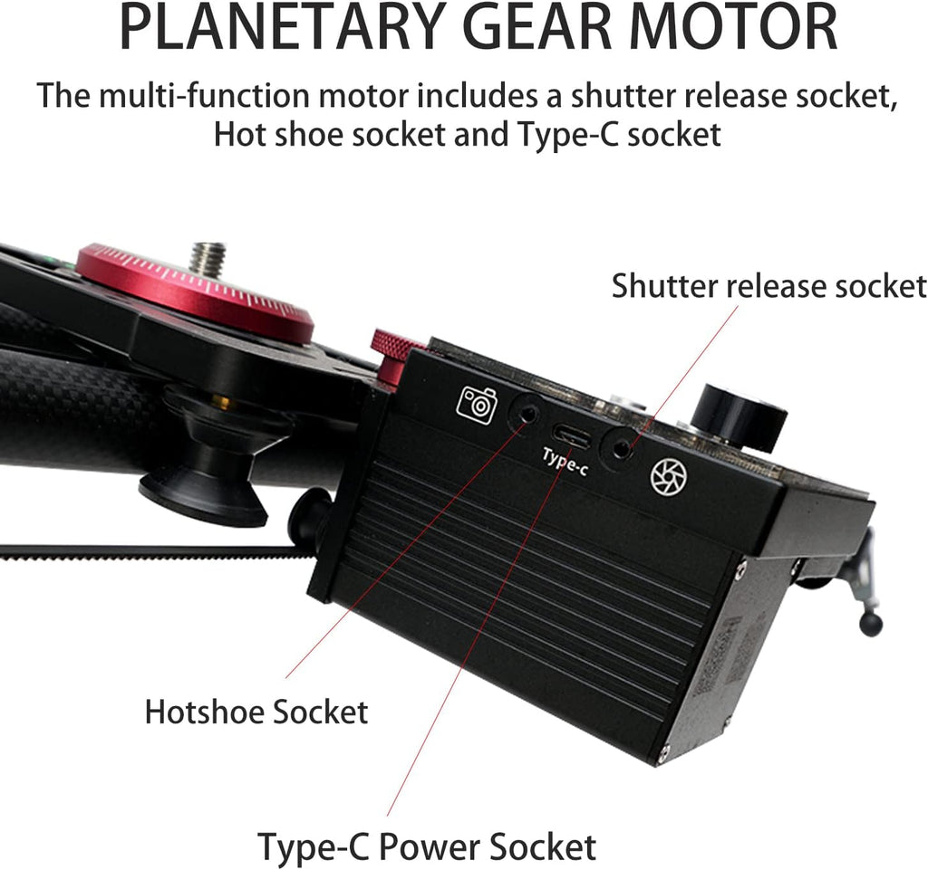 Motorized Carbon Fiber Camera Slider H41968
