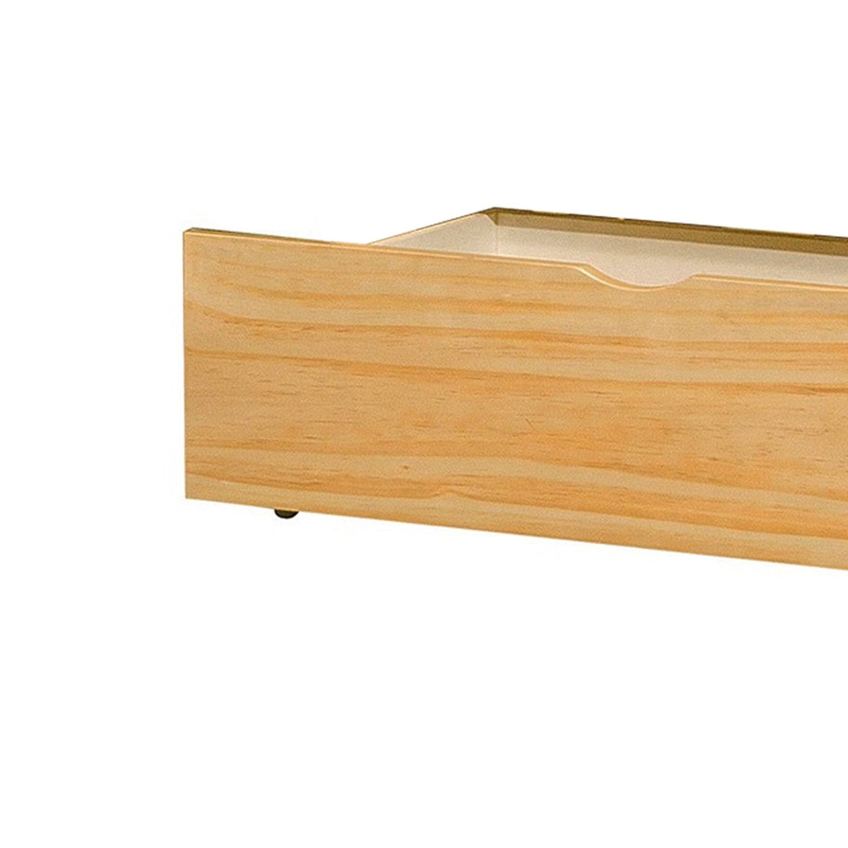 Wooden Underbed Storage Box with Caster Wheels, Set of 2 V1681