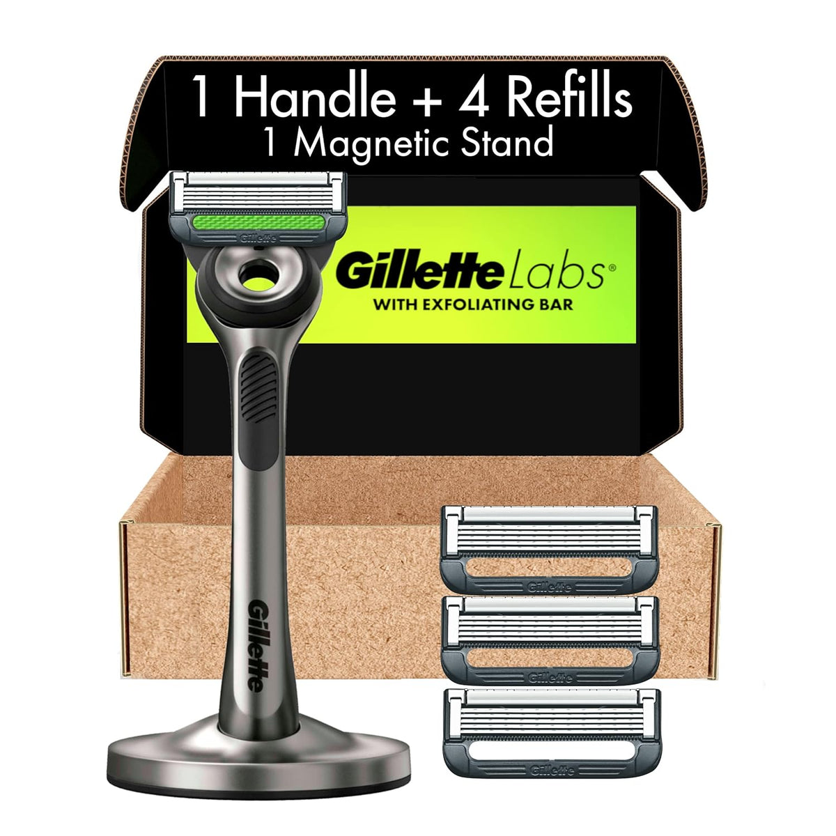Heated Razor with 2 Razor Blade Refills and Charging Dock Z917104