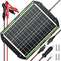 25 Watt 12 Volt Solar Panel Battery Charger with MPPT Charge Controller F554646
