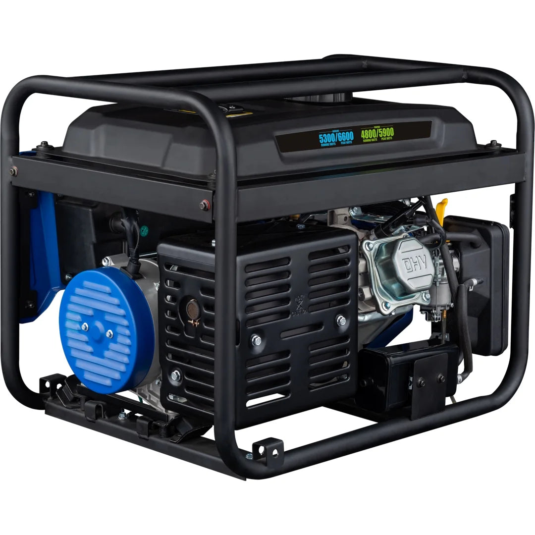 6600 Peak Watt Dual Fuel Portable Generator U7362