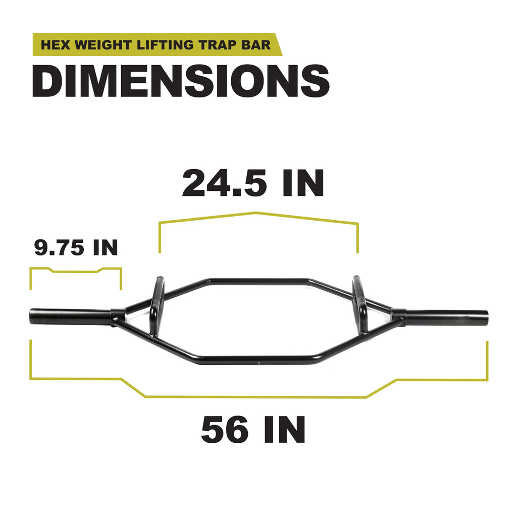 Olympic 2-in Hex Weight Lifting Trap Bar R914827