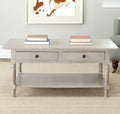 Vintage Grey 2 Drawer Coffee Table B725