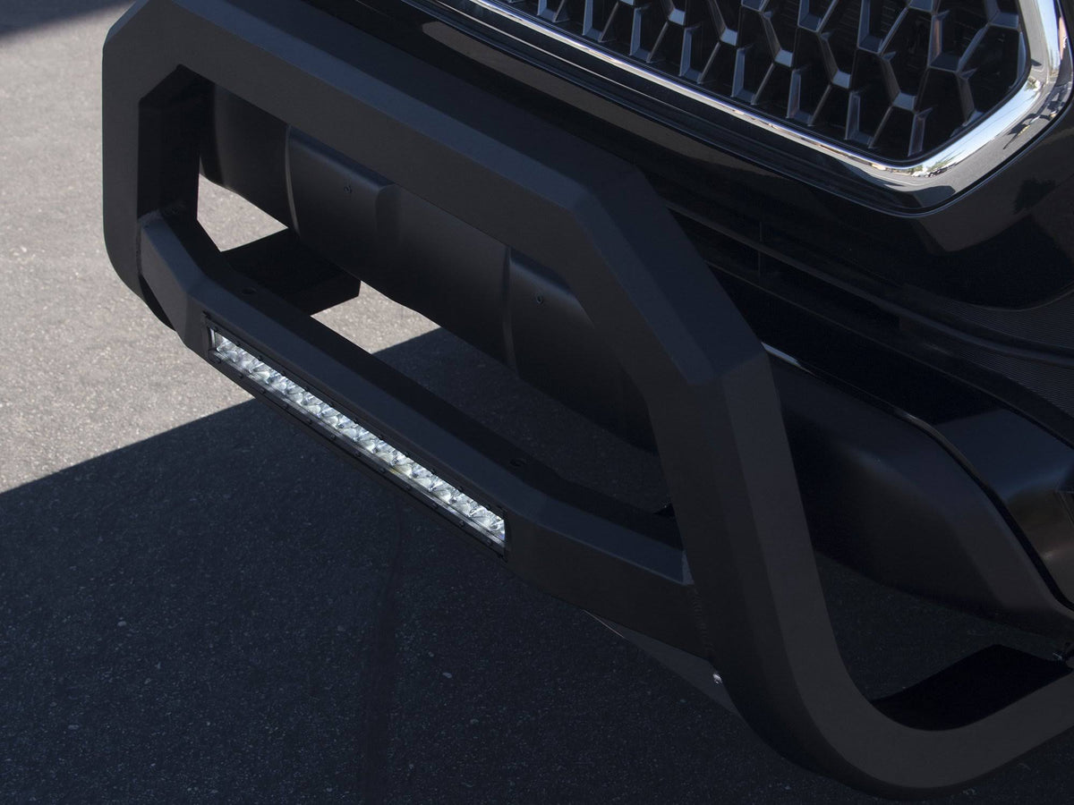 Matte Black Bull Bar with LED Y114