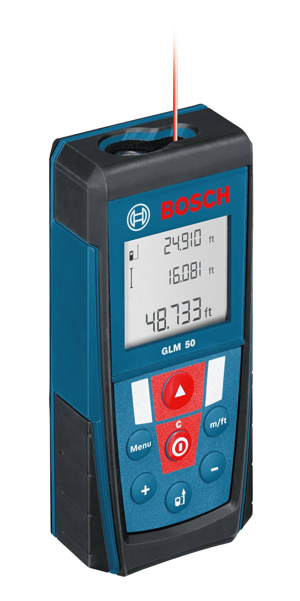 Laser Distance Measurer with 165-Feet Range and Backlit Display G4660