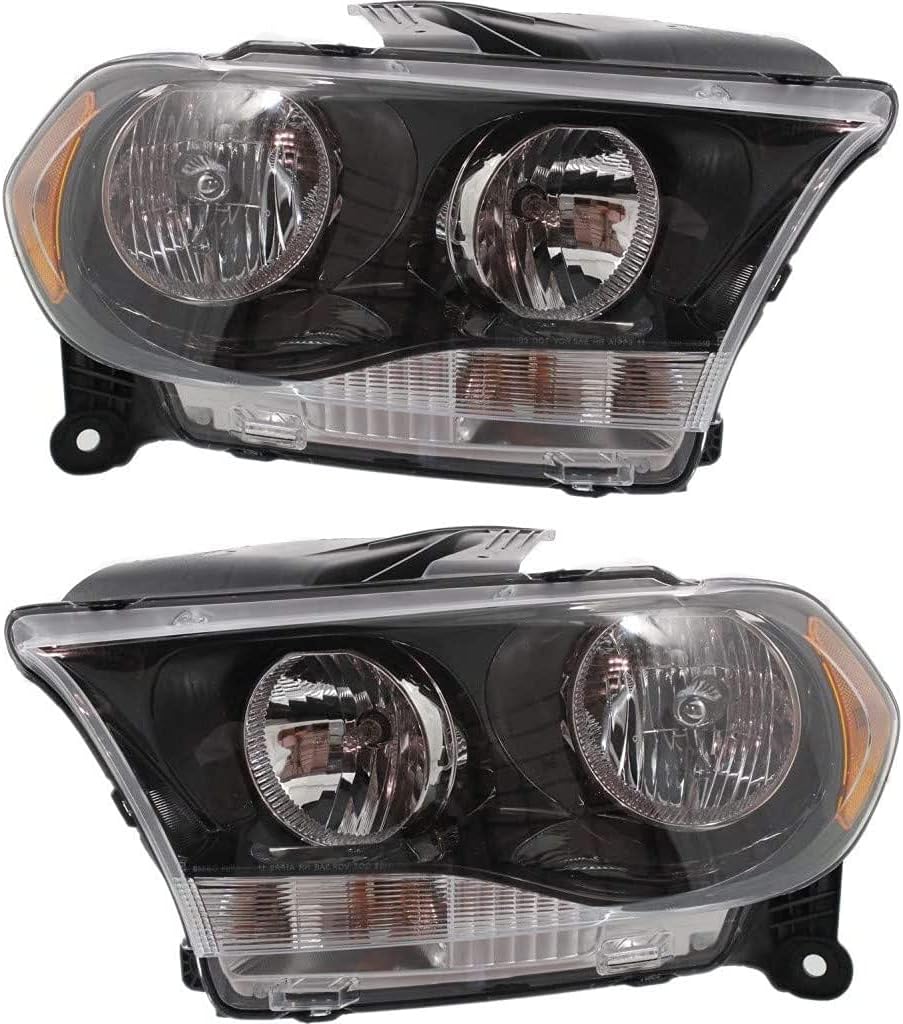 Headlight Assembly Pair for Dodge Durango 2011 2012 2013 X503248