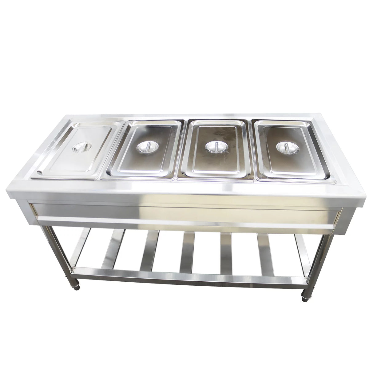 4 Well Stainless Steel Electric Food Warmer J75513