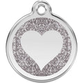 Enamel Pet ID Tag Heart P371151