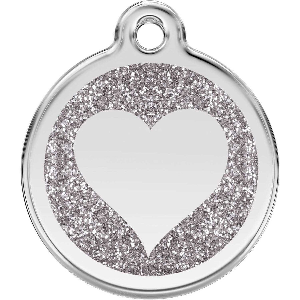 Enamel Pet ID Tag Heart P371151