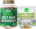 Lion's Mane Capsules and Mushrooms Powder Bundle U184