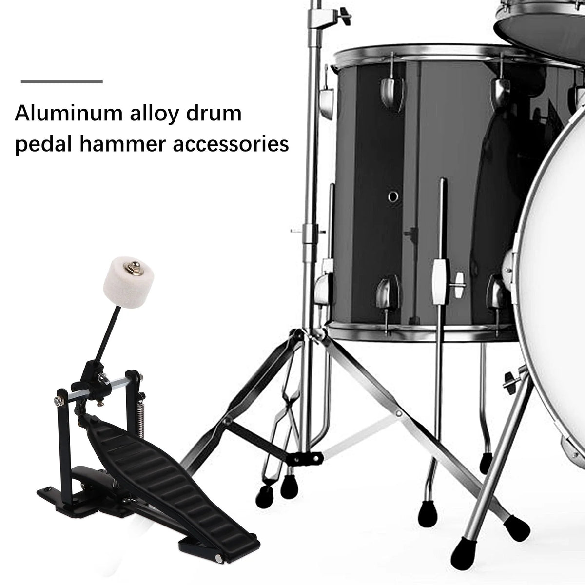 Drum Pedal Bass Beater Kick Spring Electric Drums Foot Set Exercise Parts Chain Drive Accessory S5267