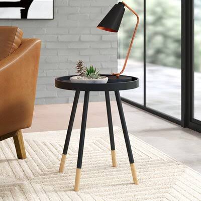 Vulcan Black Tray Table C127