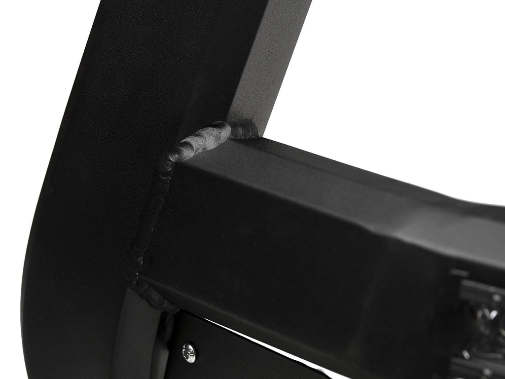 Matte Black Bull Bar with LED Y114