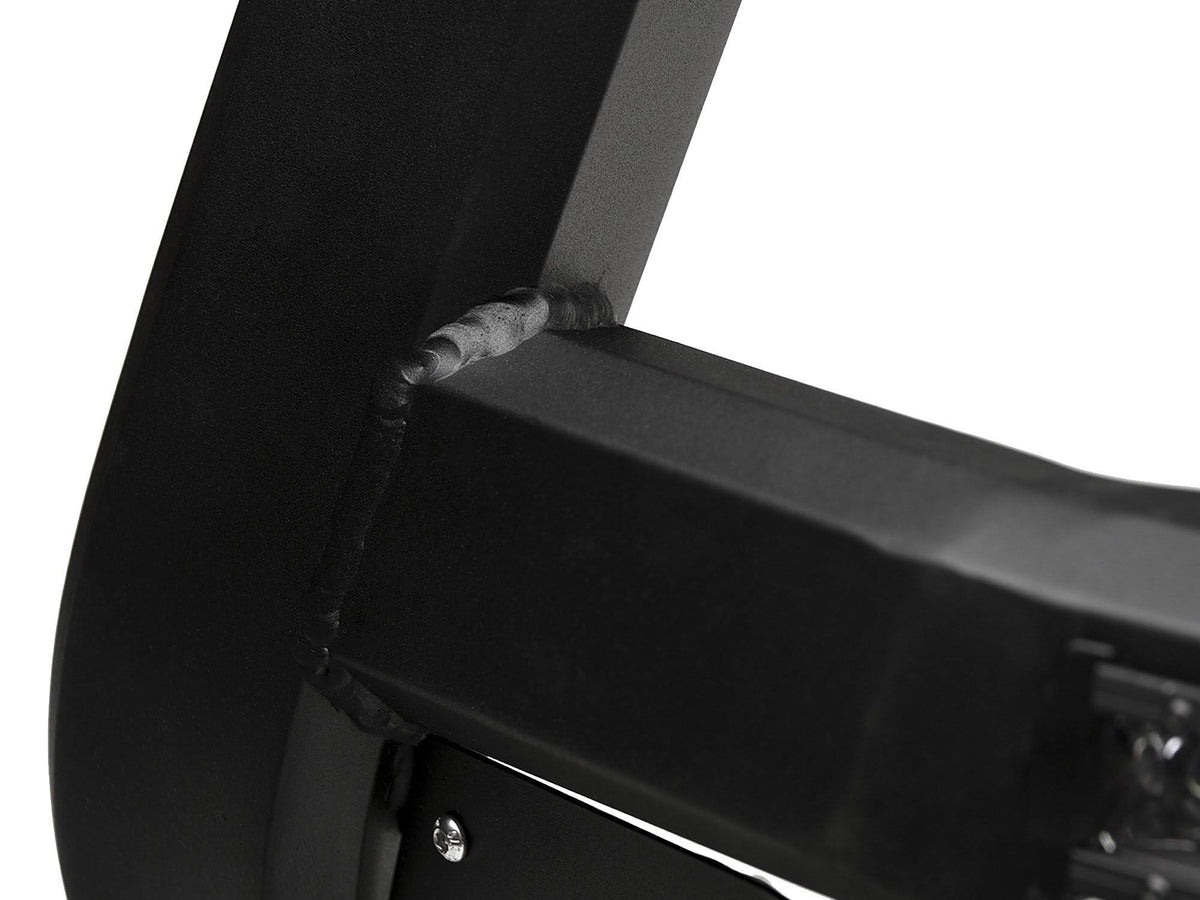 Matte Black Bull Bar with LED Y114