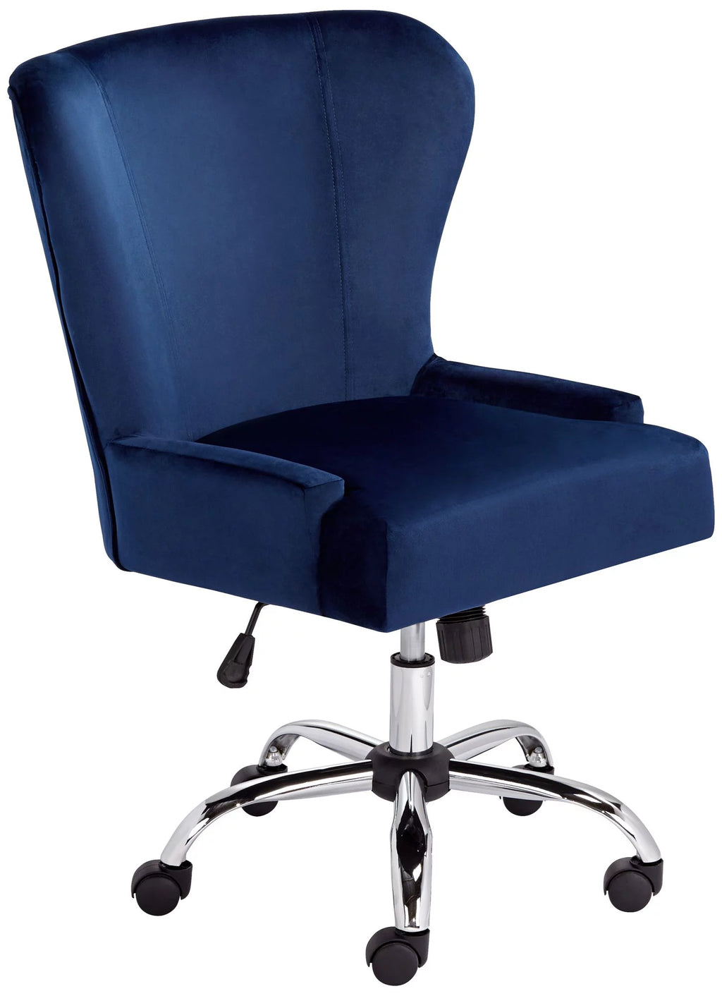 Blue Fabric Adjustable Office Chair R875