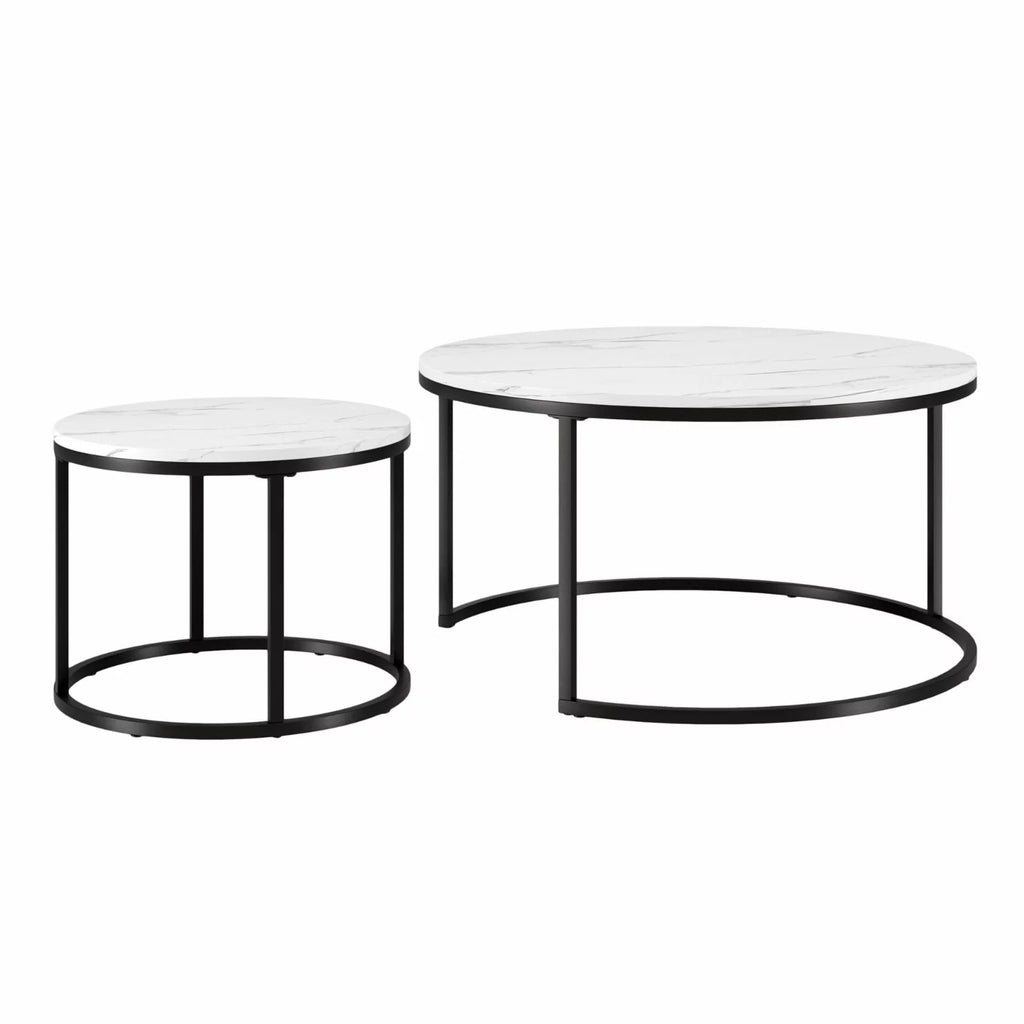 Faux Marble Top Coffee Table Y6263