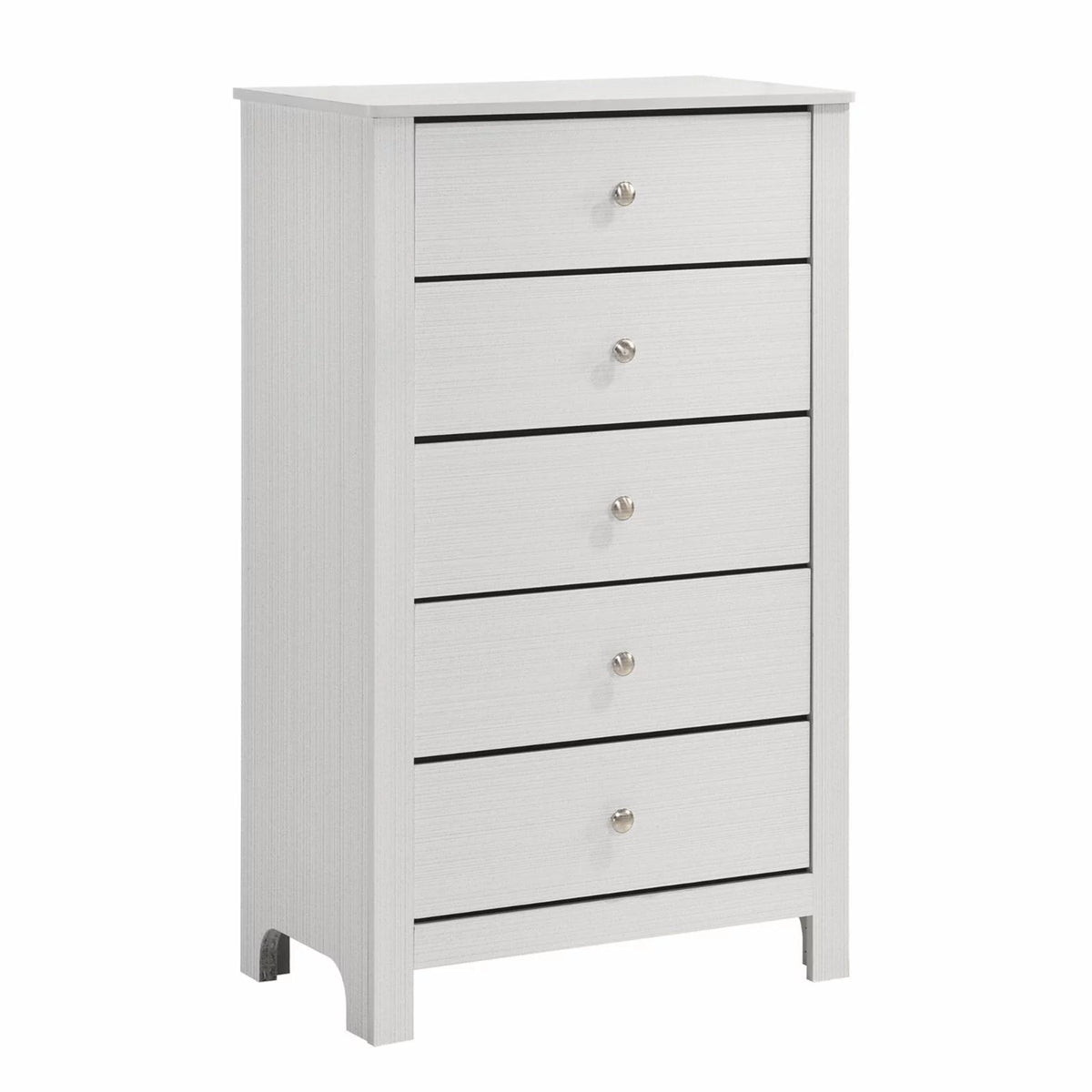 White 5-Drawer Chest Z132719