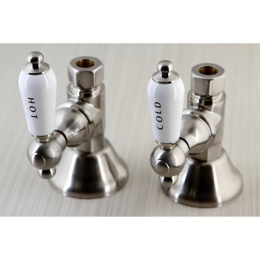 Polished Chrome Straight Stop Shut Off Valve M443