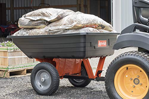 650 lbs Tow Behind Poly Dump Cart L13813