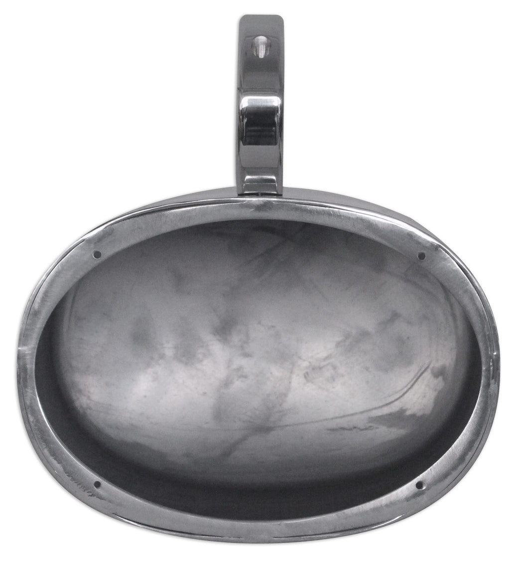 Polished Silver Aluminum Wakeboard Tower Speaker Enclosures S782397