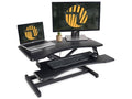 Standing Desk Converter with Height Adjustable Tabletop Workstation Riser Y674