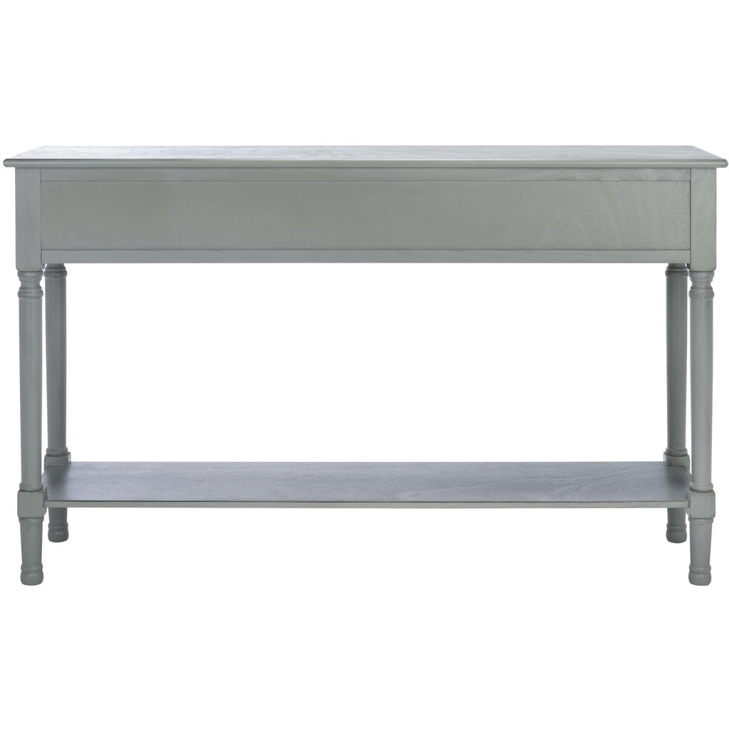 3 Drawer Console Distressed Grey Q88249