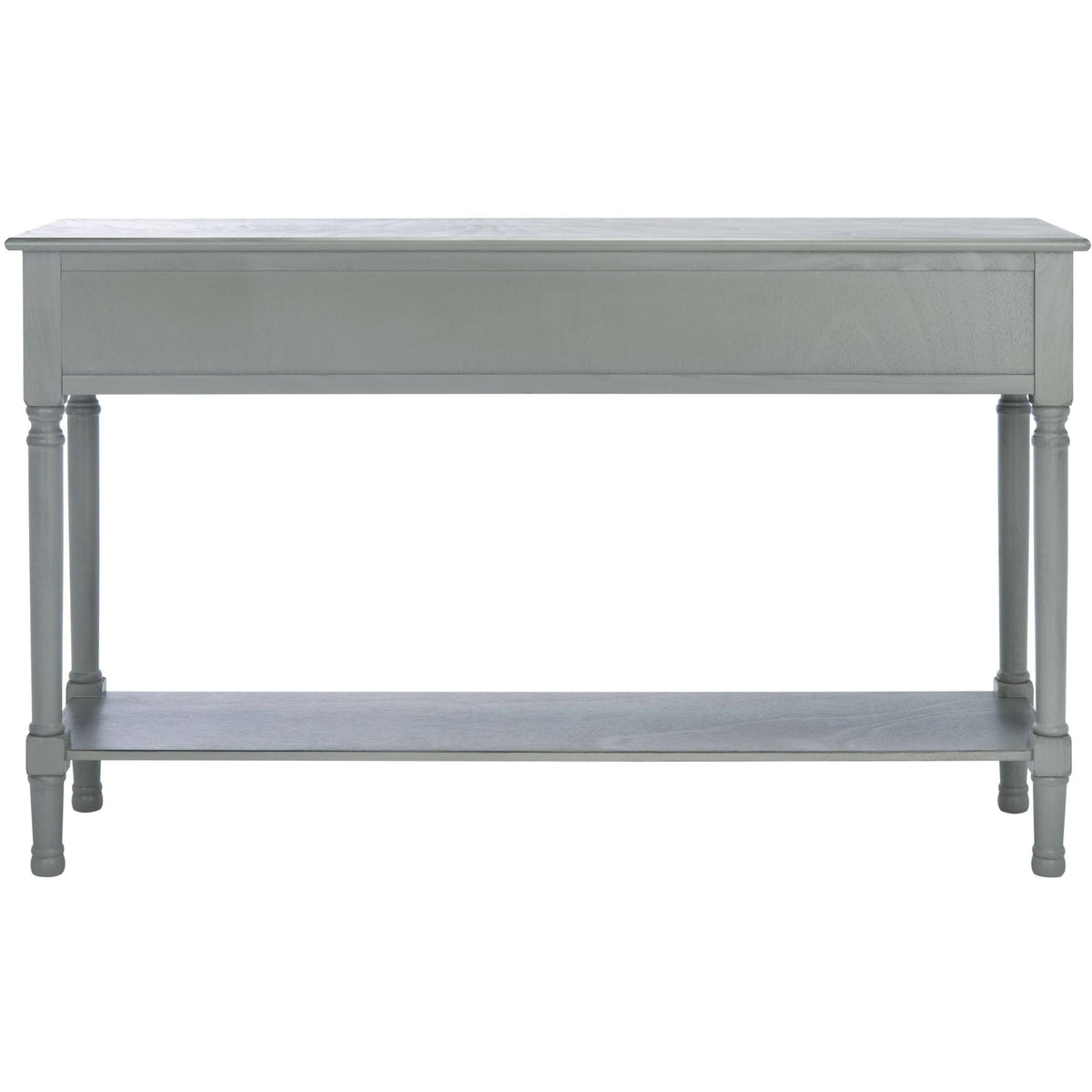 3 Drawer Console Distressed Grey Q88249