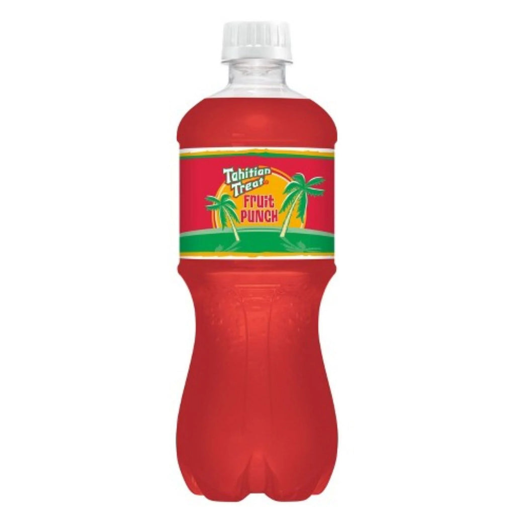 Tahitian Treat Fruit Punch Soda 20oz Bottles, Quantity of 24 D24899