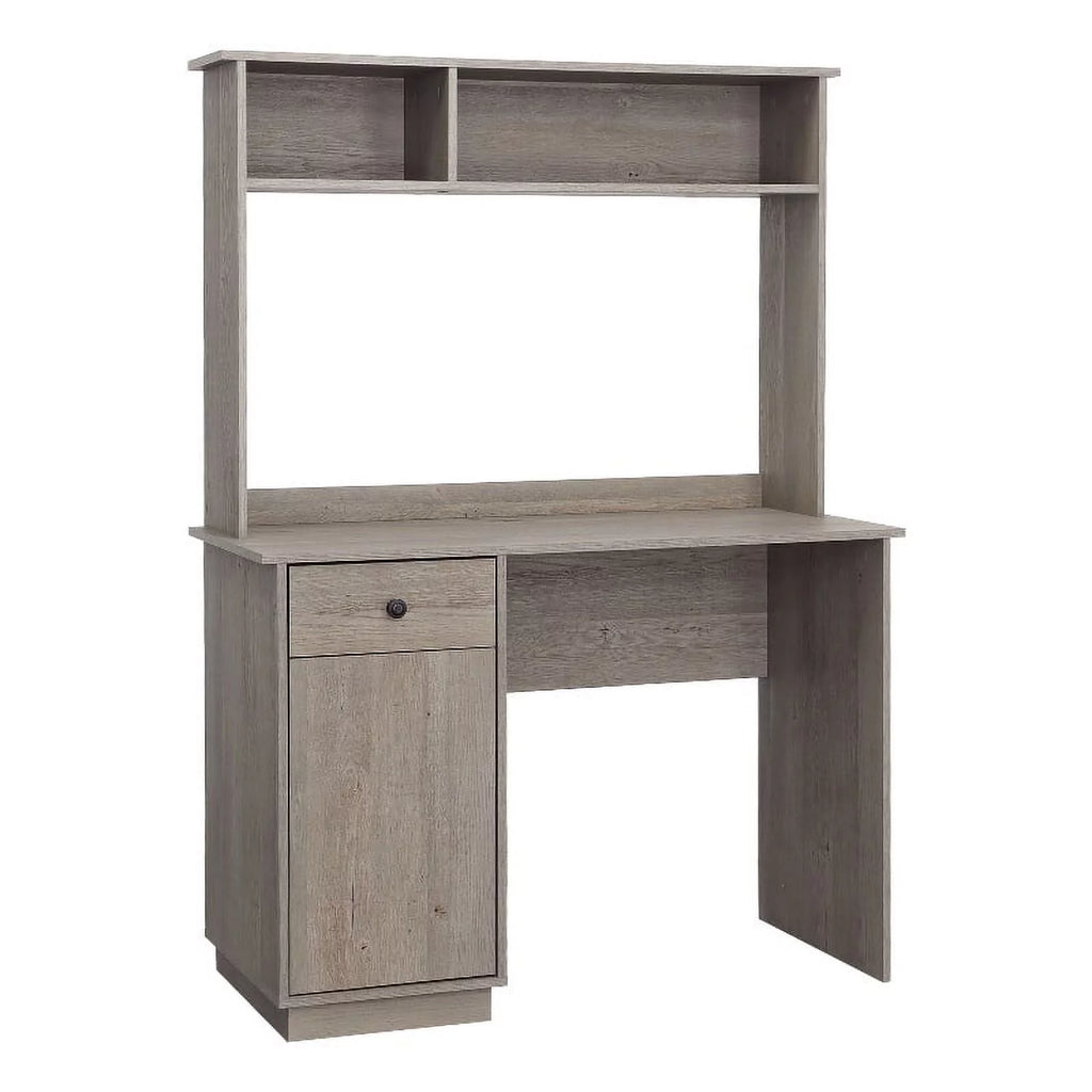 Engineered Wood Desk with Hutch F651