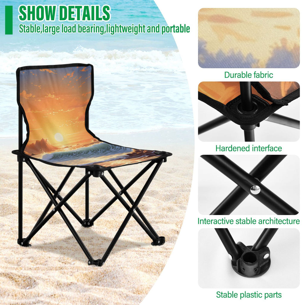 Portable Camping Chair with Carry Bag W42971