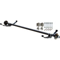2000-Lb. Capacity Complete Axle Kit - 60Inch Hubface, 48Inch Spring Center, 5-Stud Pattern, 4.5inch Hubs R339484