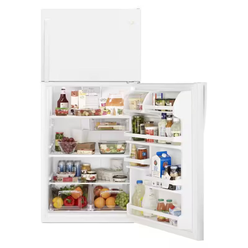 18.25 cu. ft. Top Freezer Refrigerator in White O49841