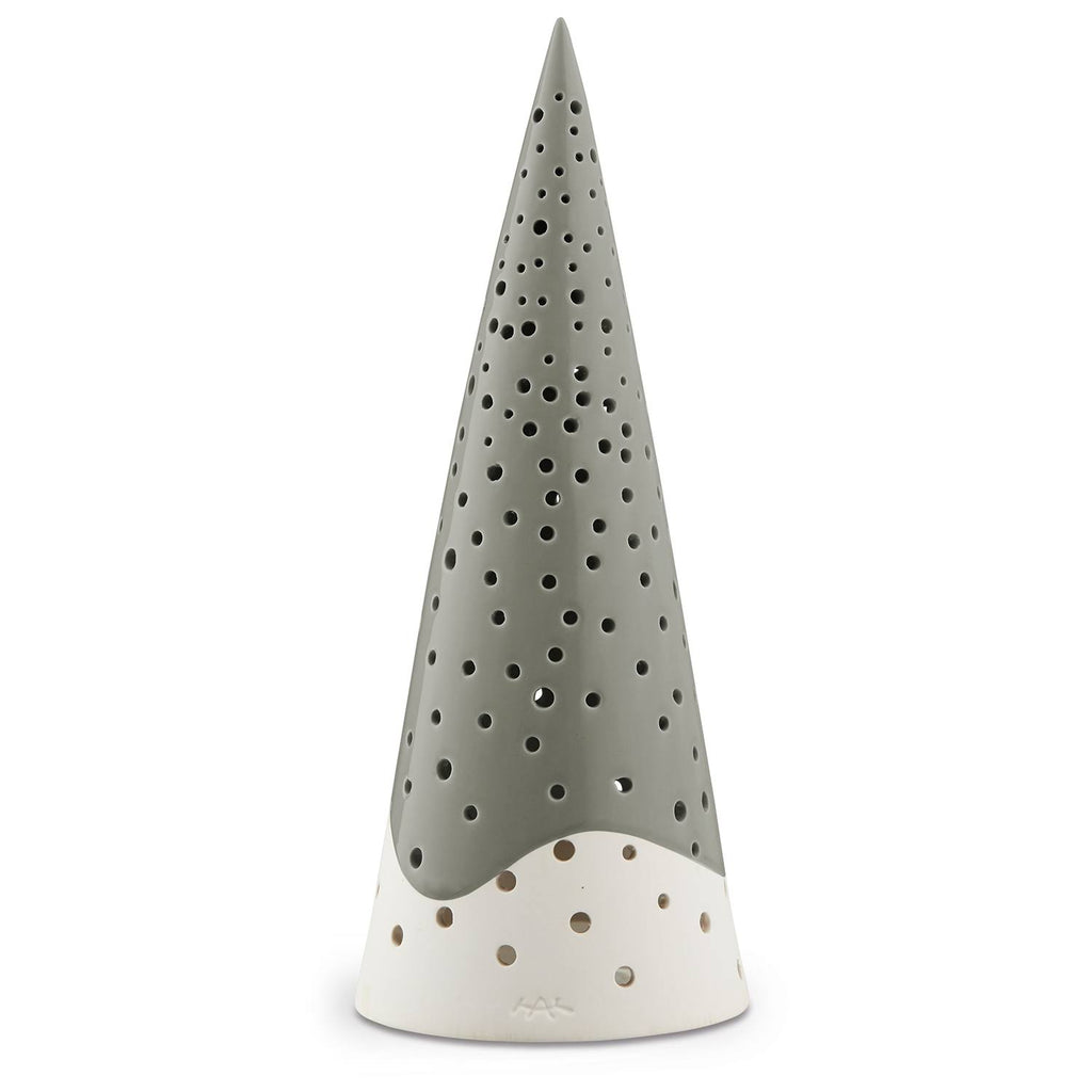 Olive Green Tealight Candle Cone L1637