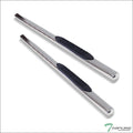 4" Oval Polished Stainless Steel Side Step Nerf Bars Running Boards S597251
