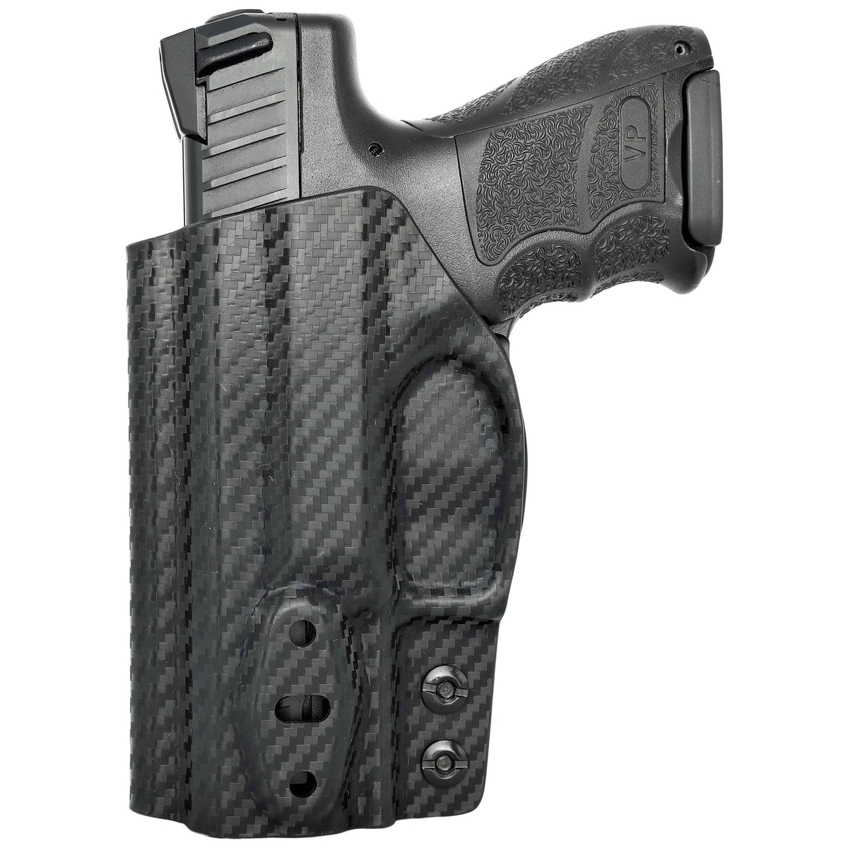 Tuckable IWB Kydex Holster for Heckler & Koch VP9SK, Left Hand, Carbon Fiber Black P2250